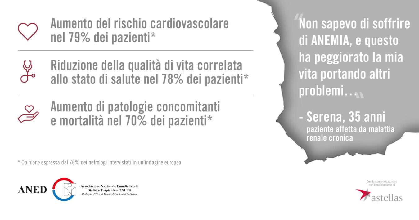 Anemia Renale Una Complicanza Subdola Della Malattia Renale Cronica Aned